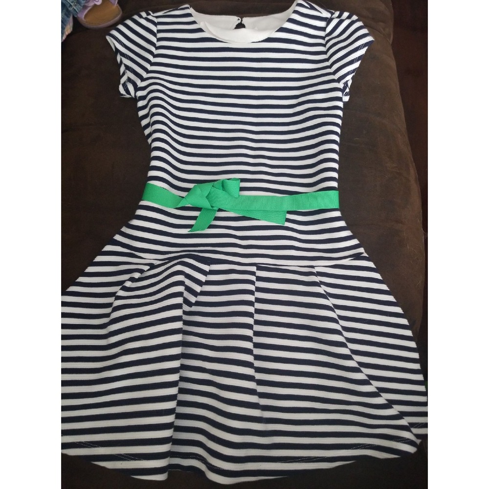 Gymboree spring prep striped dress‎ 10